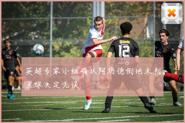 英超专家小组确认阿玛德倒地未判点球决定无误